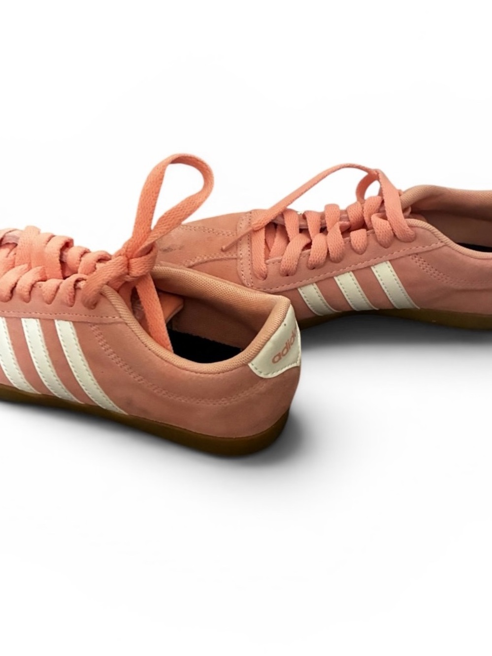 Adidas VL Court 3.0 Pink Suede Sneakers | Women’s Size 6| NWOT